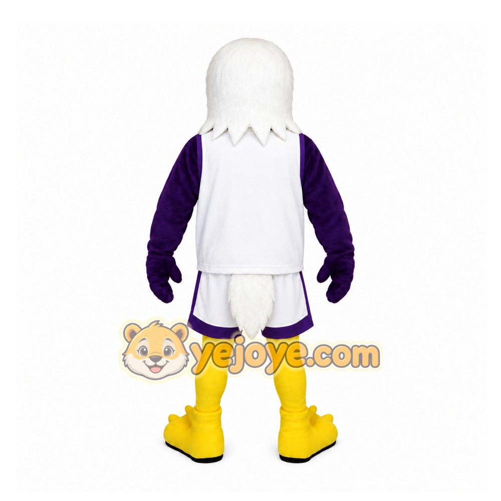 Yellow Eagle Mascot Costume Yellow Eagle Mascot Costume