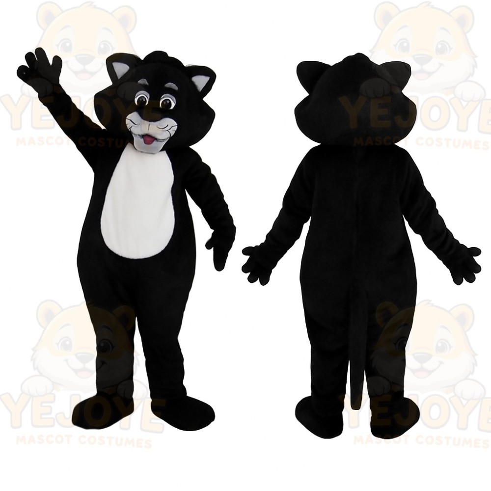 Black Cat Mascot Costume