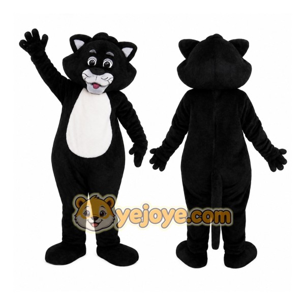 Black Cat Mascot Costume