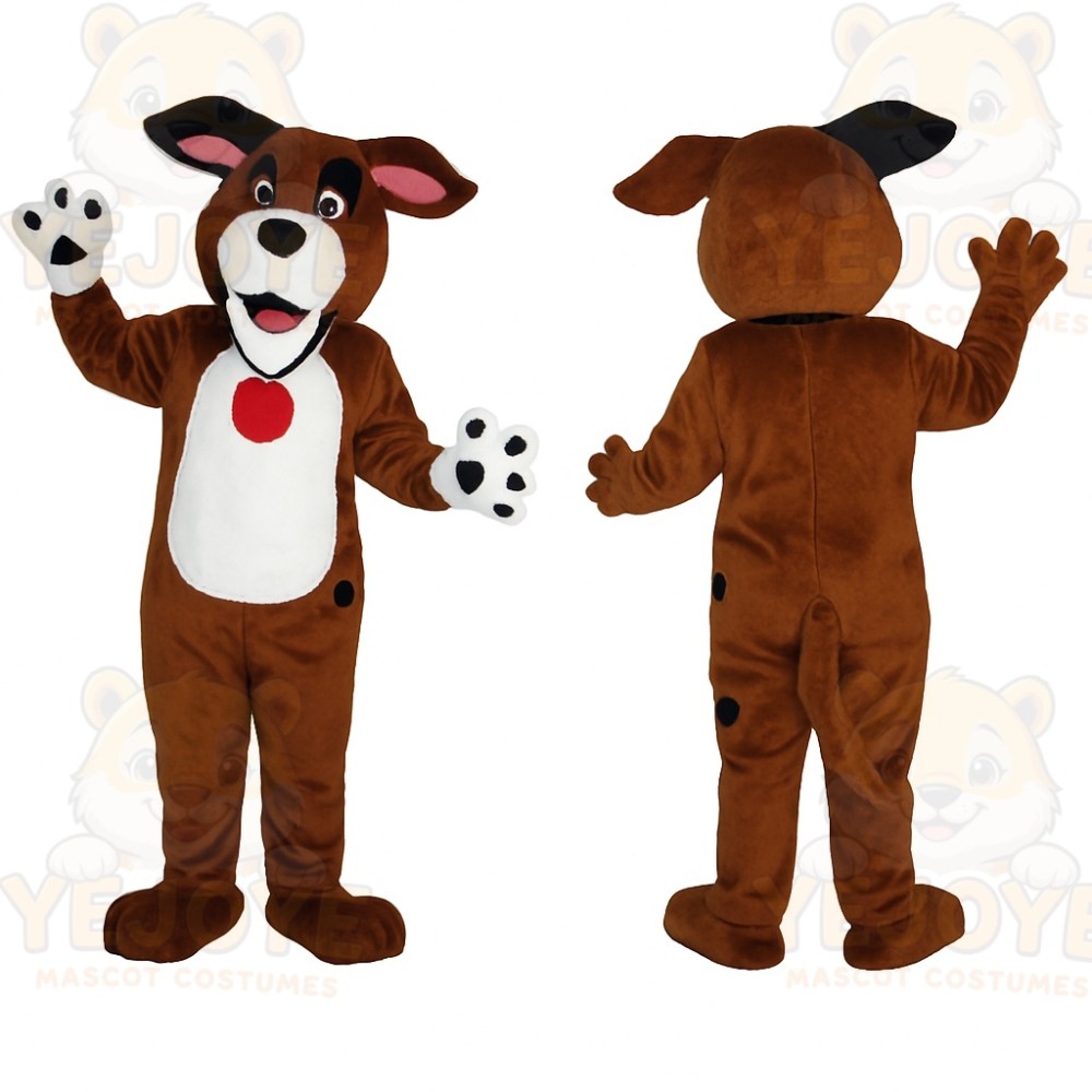 Brown Dog Mascot Costume