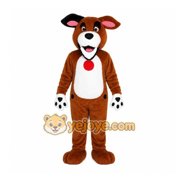 Brown Dog Mascot Costume