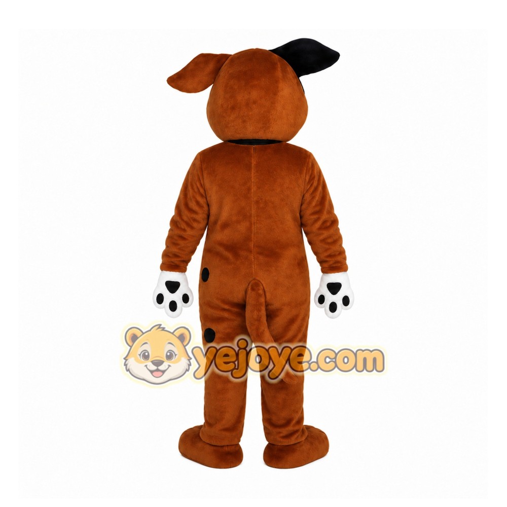Brown Dog Mascot Costume Brown Dog Mascot Costume