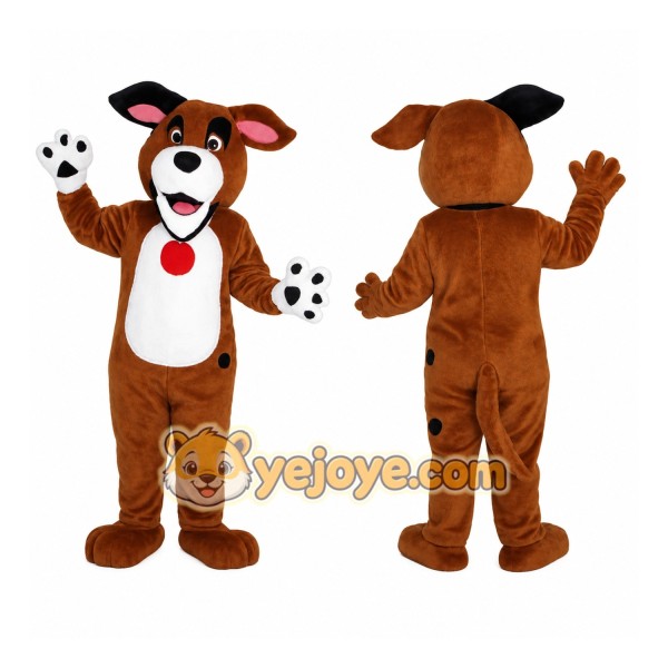 Brown Dog Mascot Costume