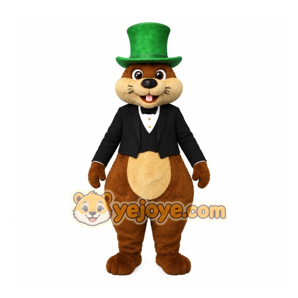 Brown Animal Mascot Costume Brown Animal Mascot Costume