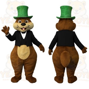 Brown Animal Mascot Costume