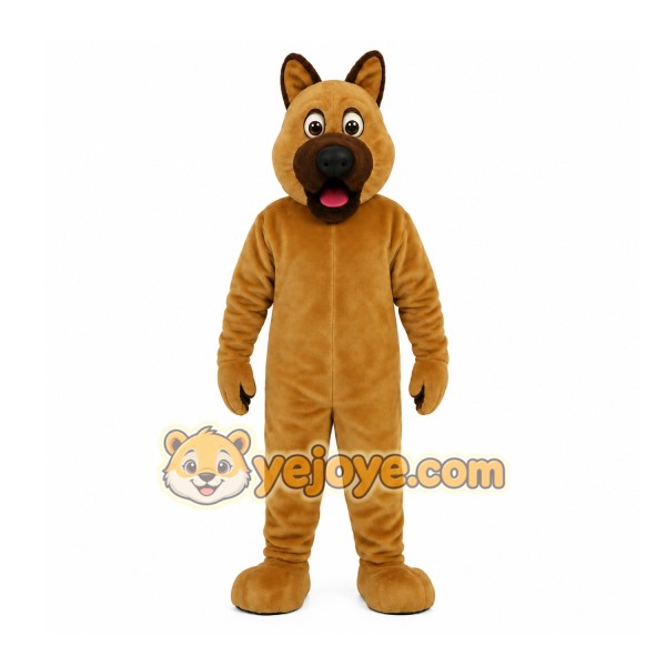 Brown Dog Mascot Costume