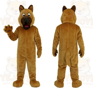 Brown Dog Mascot Costume