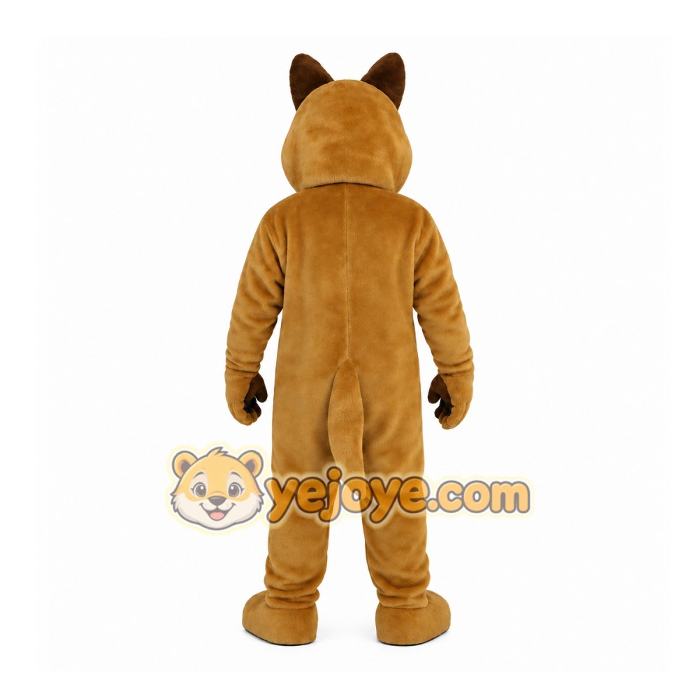 Brown Dog Mascot Costume Brown Dog Mascot Costume
