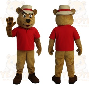 Brown Bear Mascot Costume