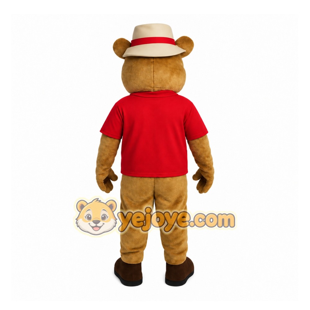 Brown Bear Mascot Costume Brown Bear Mascot Costume