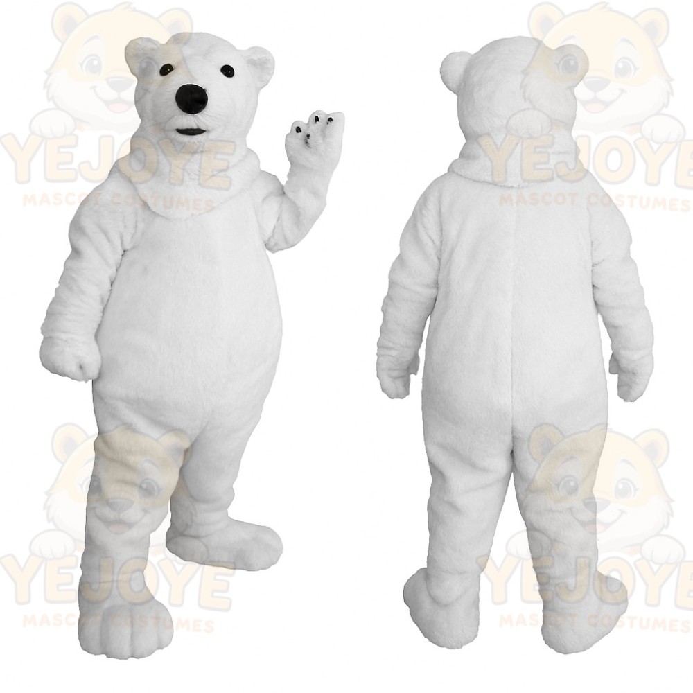 White Bear Mascot Costume