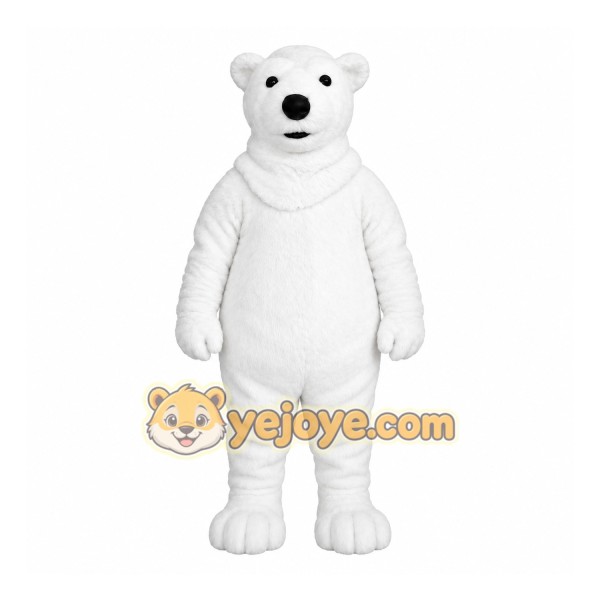 White Bear Mascot Costume