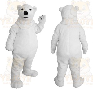 White Bear Mascot Costume