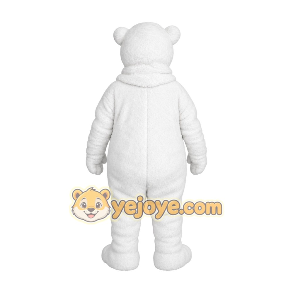 White Bear Mascot Costume White Bear Mascot Costume