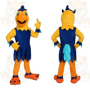 Blue Bird Mascot Costume