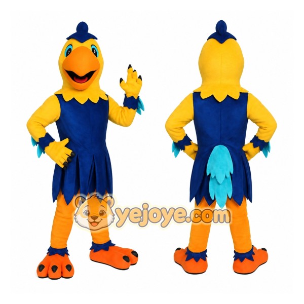 Blue Bird Mascot Costume