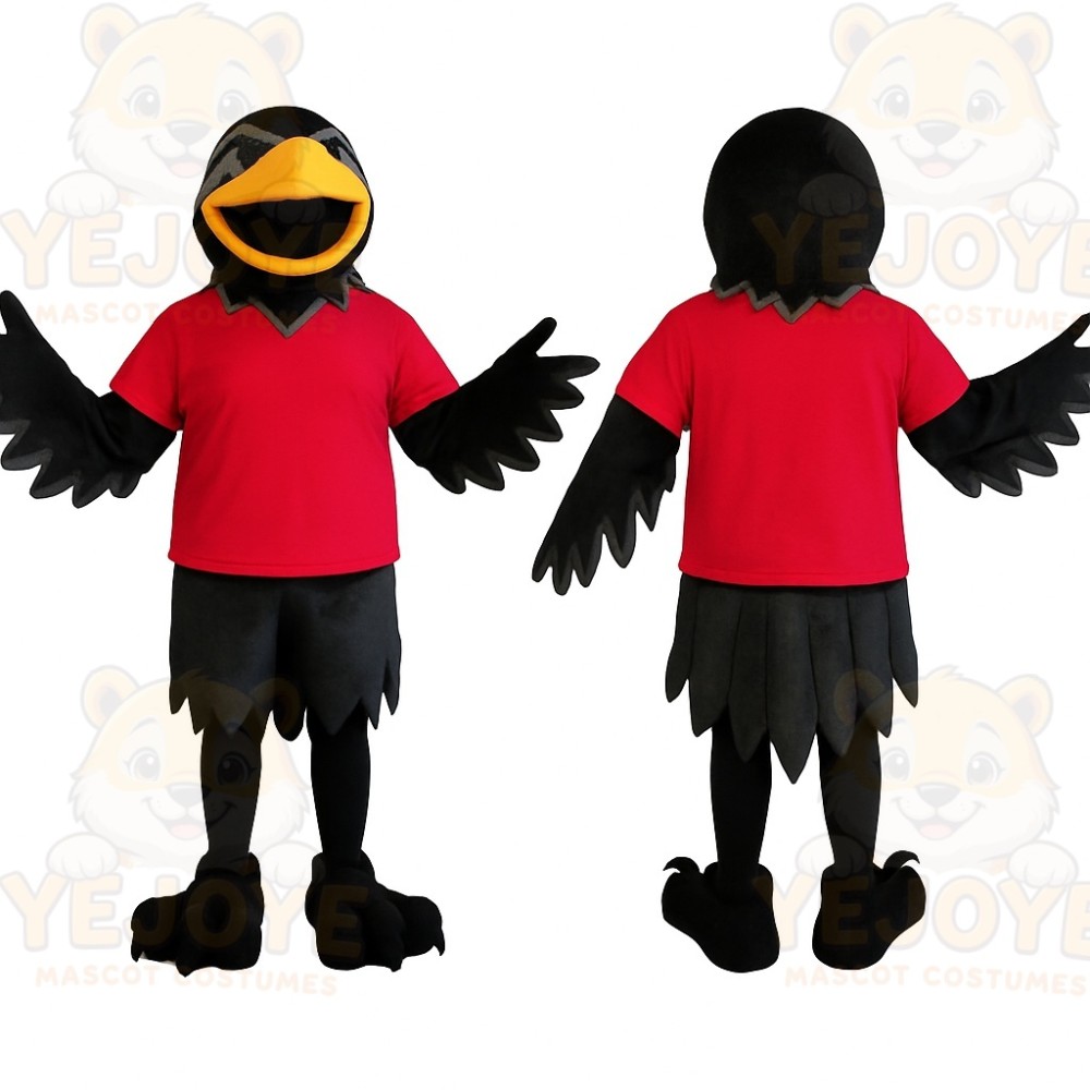 Black Bird Mascot Costume