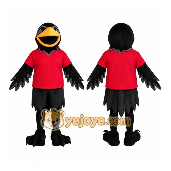 Black Bird Mascot Costume
