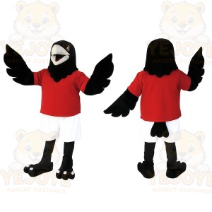Black Bird Mascot Costume