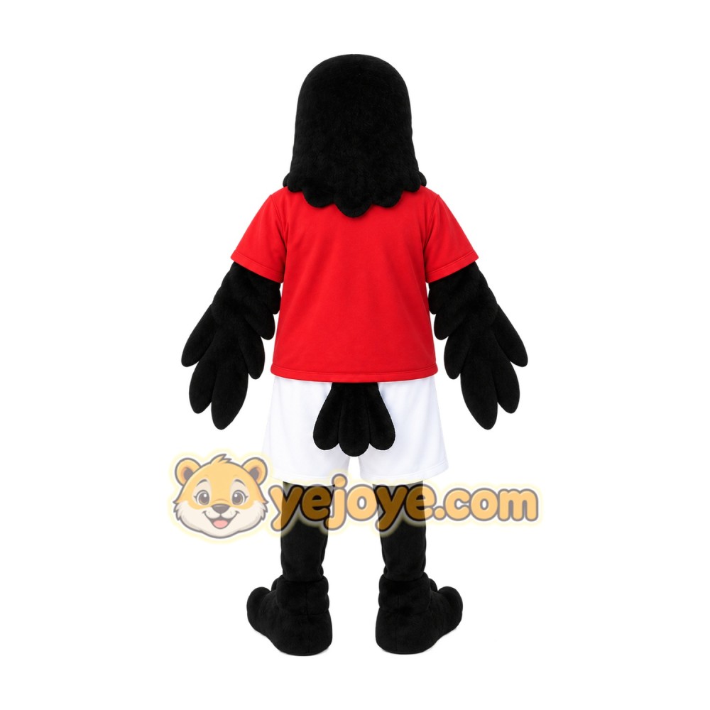 Black Bird Mascot Costume Black Bird Mascot Costume