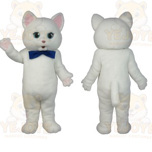 White Cat Mascot Costume