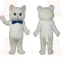 White Cat Mascot Costume