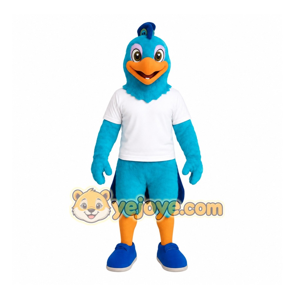 Blue Bird Mascot Costume Blue Bird Mascot Costume