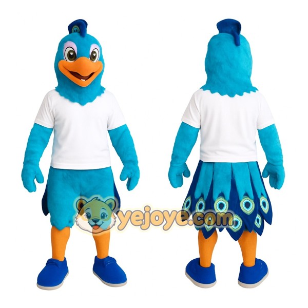 Blue Bird Mascot Costume