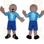 Blue Otter Mascot Costume