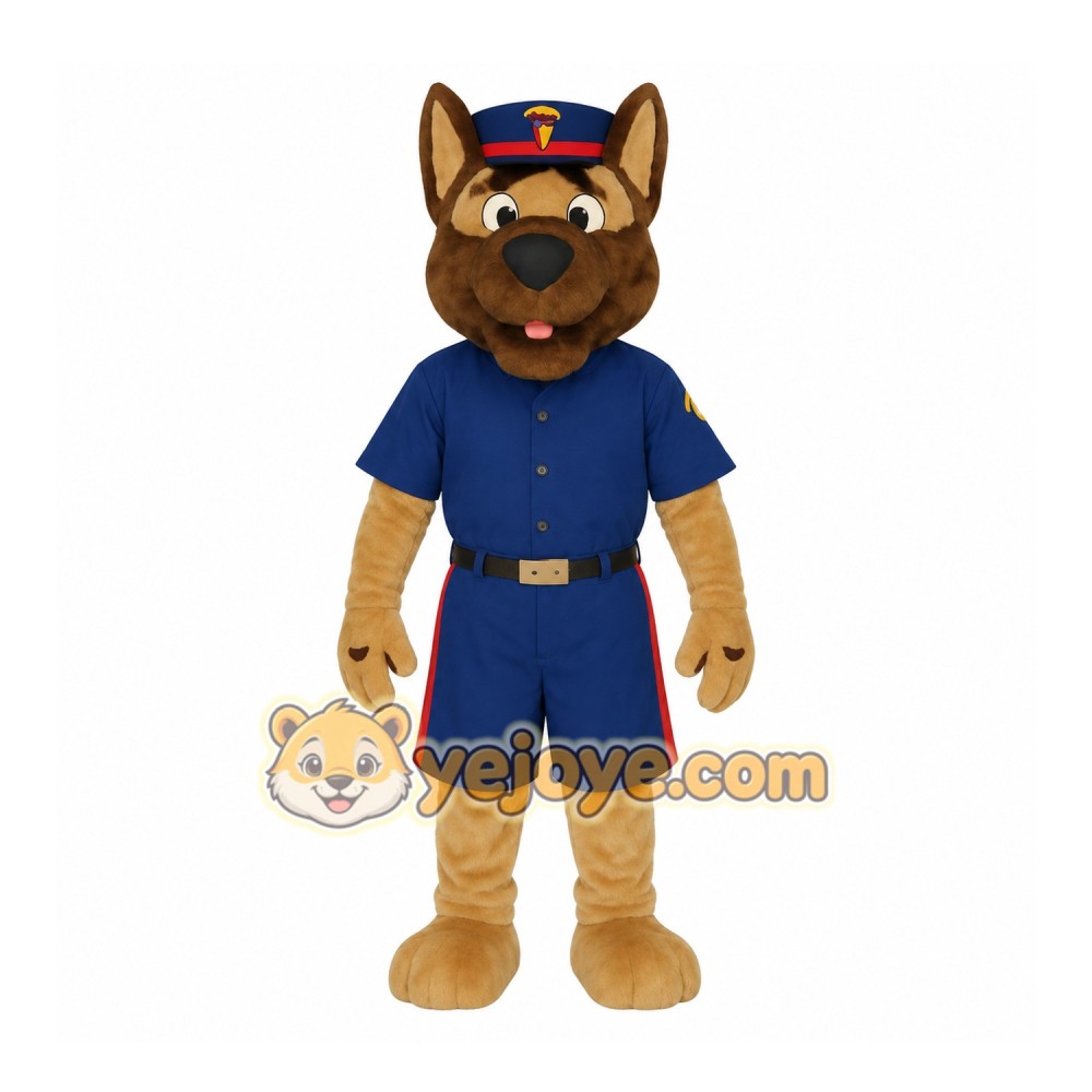 Brown Dog Mascot Costume Brown Dog Mascot Costume
