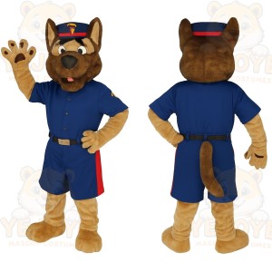 Brown Dog Mascot Costume