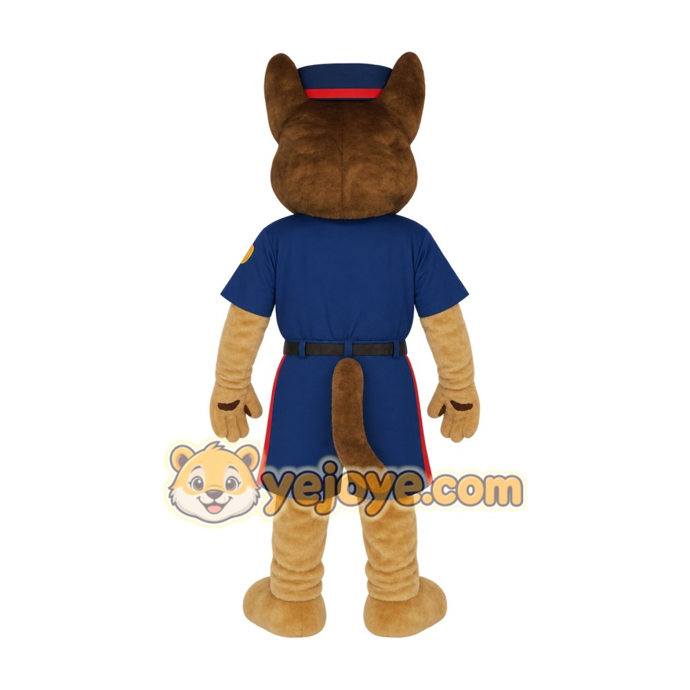 Brown Dog Mascot Costume Brown Dog Mascot Costume