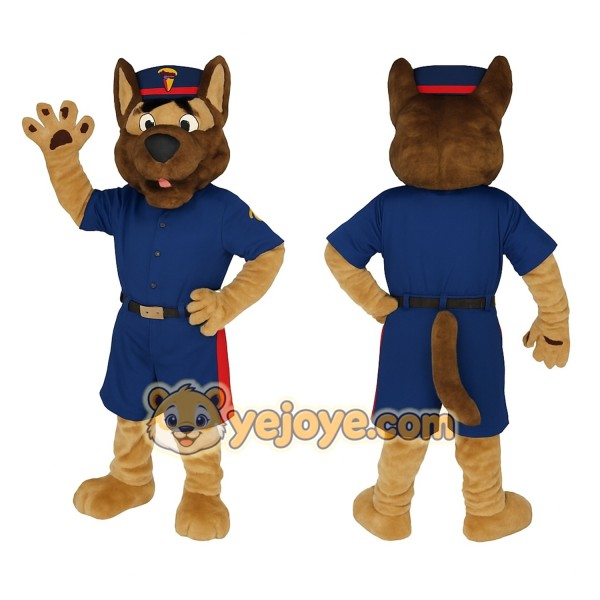 Brown Dog Mascot Costume