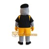 Gray Bird Mascot Costume