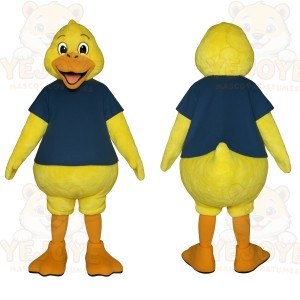 Yellow Duck Mascot Costume
