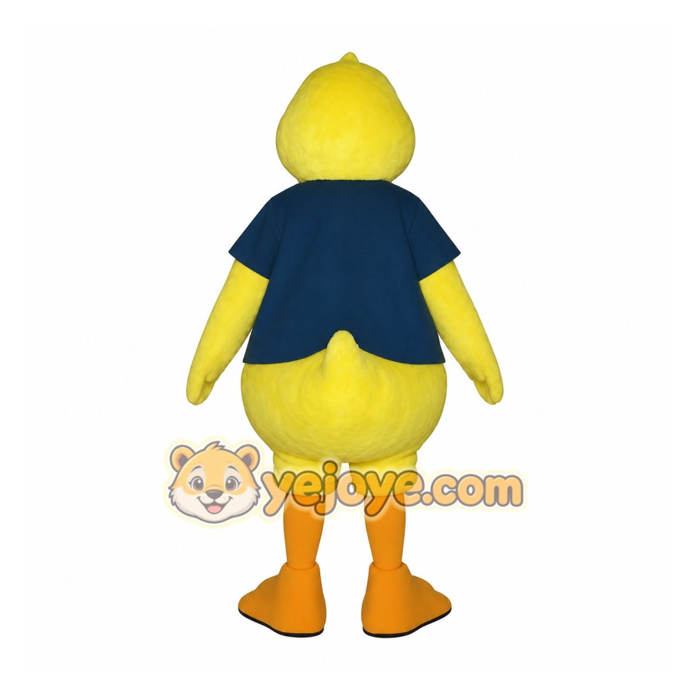 Yellow Duck Mascot Costume