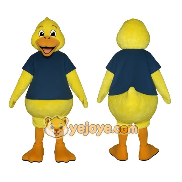 Yellow Duck Mascot Costume