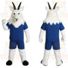 Blue Goat Mascot Costume