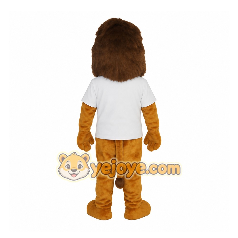 Brown Lion Mascot Costume Brown Lion Mascot Costume