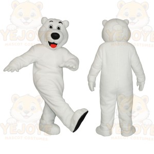 White Polar Bear Mascot Costume