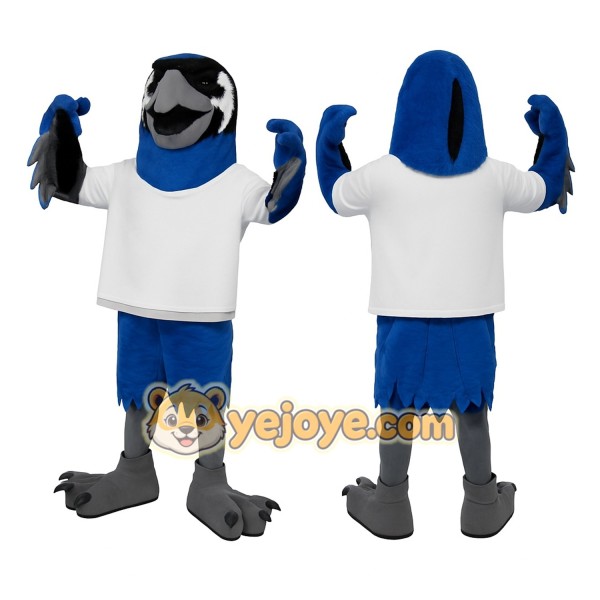 Blue Bird Mascot Costume