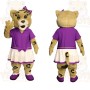 Brown Leopard Mascot Costume
