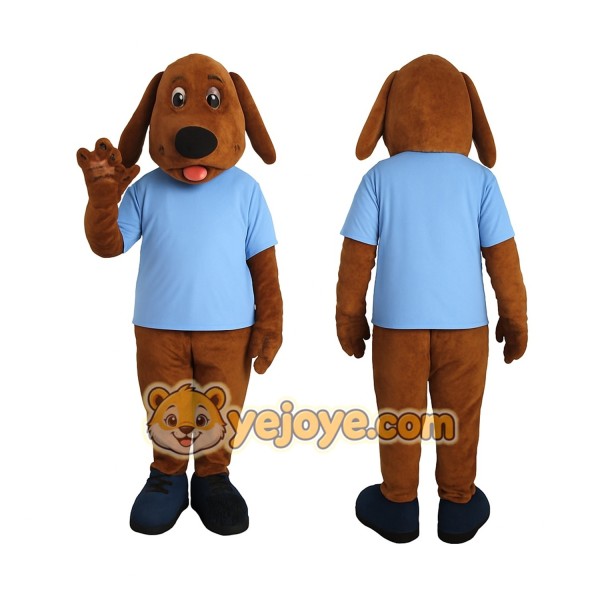 Brown Dog Mascot Costume