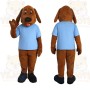 Brown Dog Mascot Costume