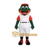 Green Frog Mascot Costume Green Frog Mascot Costume