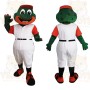 Green Frog Mascot Costume