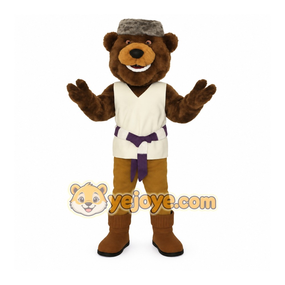 Brown Bear Mascot Costume Brown Bear Mascot Costume