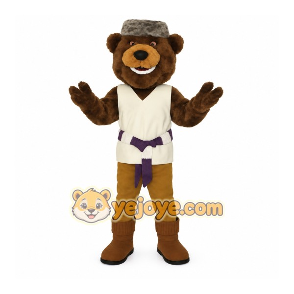 Brown Bear Mascot Costume