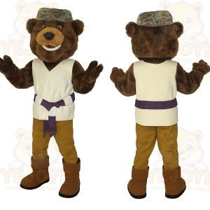 Brown Bear Mascot Costume