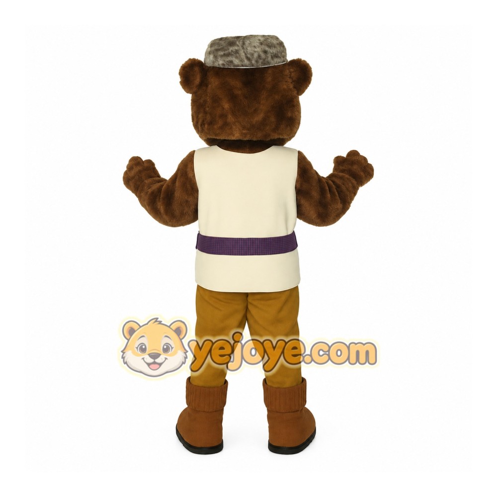 Brown Bear Mascot Costume Brown Bear Mascot Costume